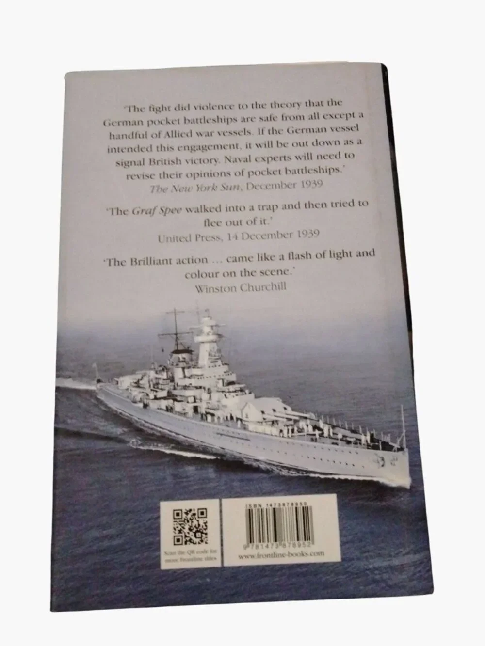 The Battle Of The River Plate Gordon Landsborough Hardcover Dust Jacket